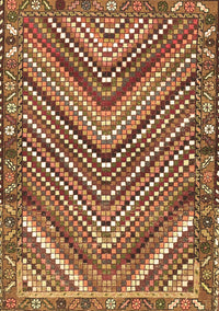 Persian Brown Traditional Rug, tr4508brn