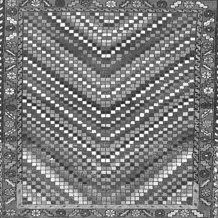 Serging Thickness of Persian Gray Traditional Rug, tr4508gry