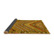 Sideview of Persian Yellow Traditional Rug, tr4508yw