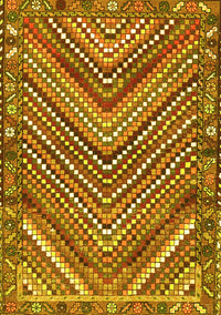 Persian Yellow Traditional Rug, tr4508yw