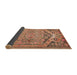 Sideview of Traditional Mango Orange Persian Rug, tr4509