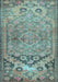 Persian Light Blue Traditional Rug, tr4509lblu