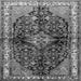 Serging Thickness of Persian Gray Traditional Rug, tr450gry