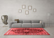 Traditional Red Washable Rugs