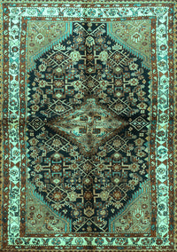 Persian Turquoise Traditional Rug, tr450turq