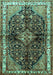 Persian Turquoise Traditional Rug, tr450turq