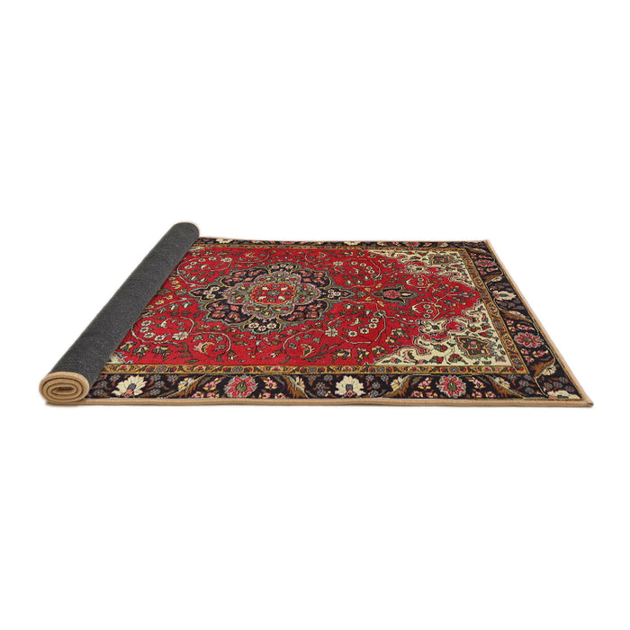 Sideview of Traditional Red Medallion Rug, tr4511