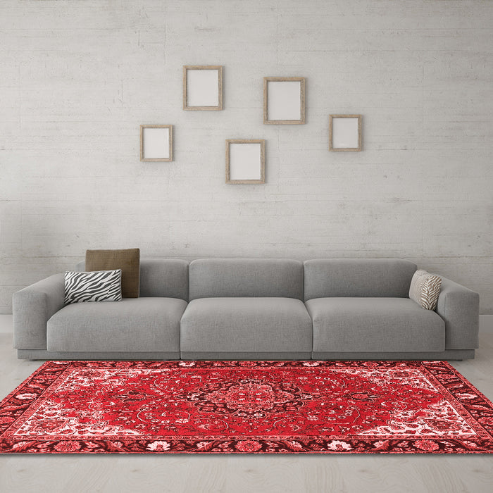 Traditional Red Washable Rugs