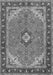 Medallion Gray Traditional Rug, tr4512gry