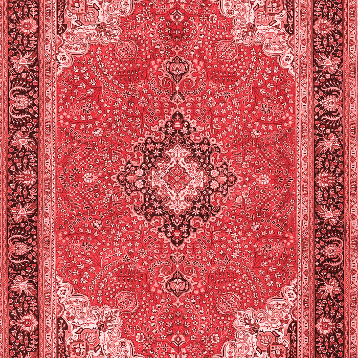 Medallion Red Traditional Area Rugs