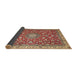 Sideview of Traditional Red Medallion Rug, tr4513