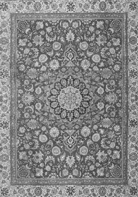 Medallion Gray Traditional Rug, tr4513gry