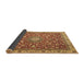 Sideview of Medallion Brown Traditional Rug, tr4513brn