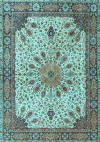Persian Light Blue Traditional Rug, tr4514lblu