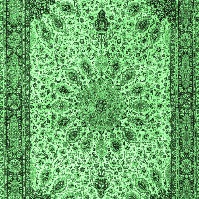 Persian Emerald Green Traditional Rug, tr4514emgrn