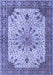 Persian Blue Traditional Rug, tr4514blu