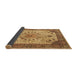 Sideview of Persian Brown Traditional Rug, tr4514brn