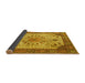Sideview of Persian Yellow Traditional Rug, tr4514yw