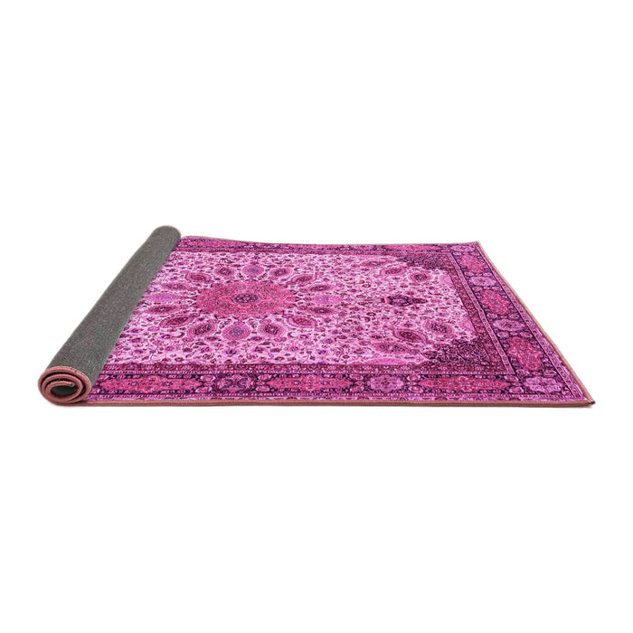 Sideview of Persian Pink Traditional Rug, tr4514pnk