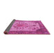 Sideview of Persian Pink Traditional Rug, tr4514pnk