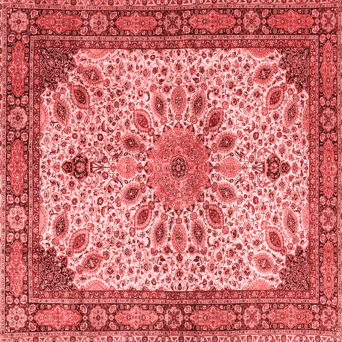 Machine Washable Persian Red Traditional Rug, wshtr4514red