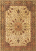 Persian Brown Traditional Rug, tr4514brn