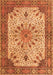 Persian Orange Traditional Rug, tr4514org