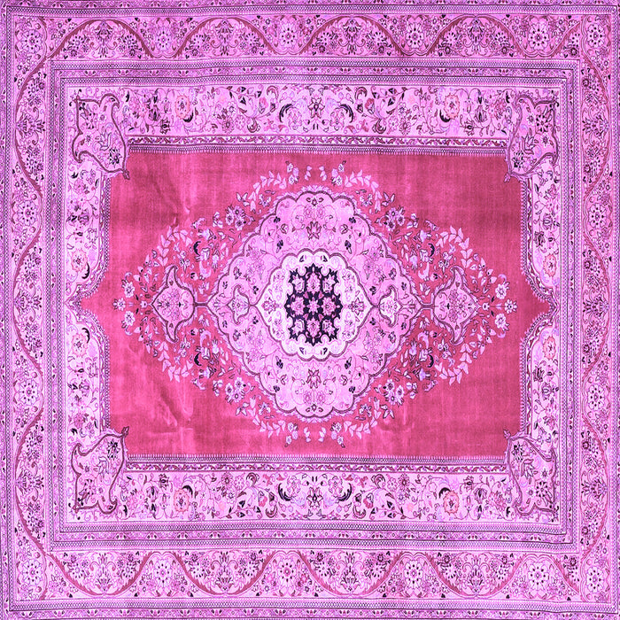 Square Persian Purple Traditional Rug, tr4515pur