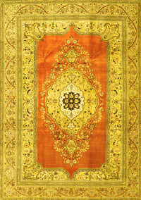 Persian Yellow Traditional Rug, tr4515yw
