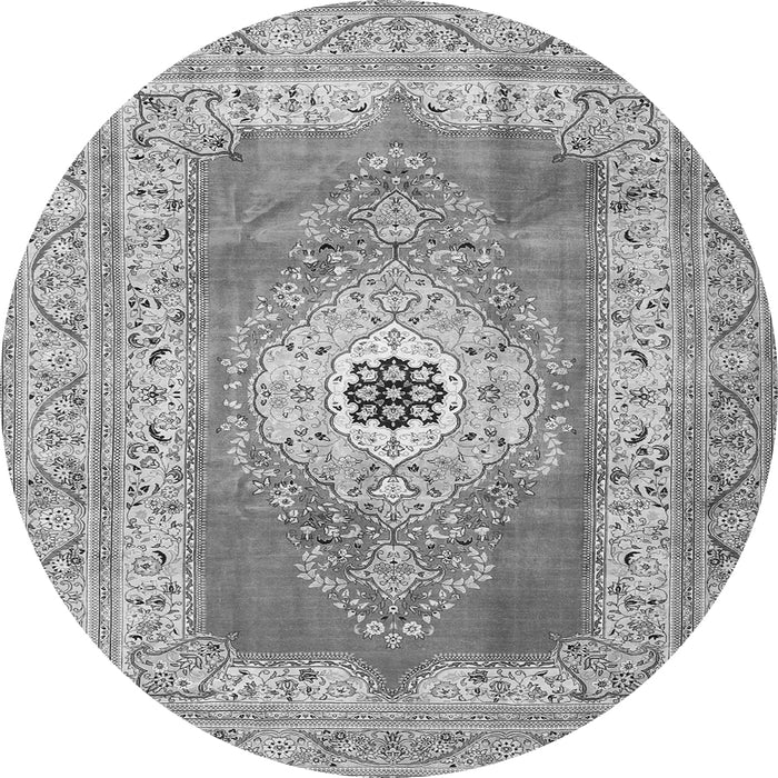 Square Persian Gray Traditional Rug, tr4515gry
