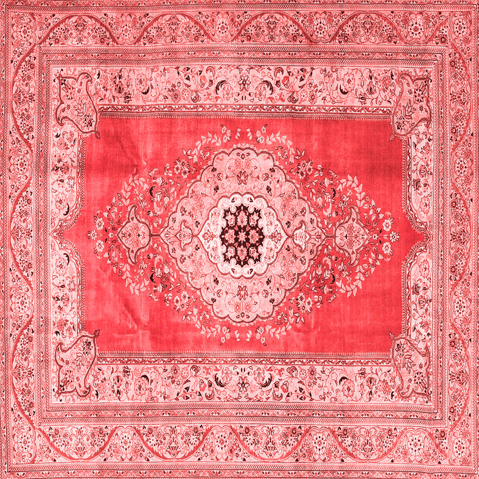 Machine Washable Persian Red Traditional Rug, wshtr4515red