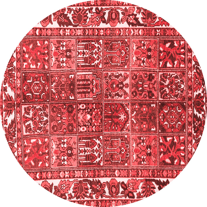 Machine Washable Persian Red Traditional Rug, wshtr4516red