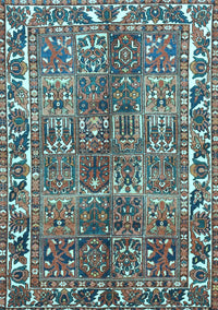 Persian Light Blue Traditional Rug, tr4516lblu