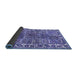 Sideview of Persian Blue Traditional Rug, tr4516blu