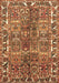 Persian Brown Traditional Rug, tr4516brn