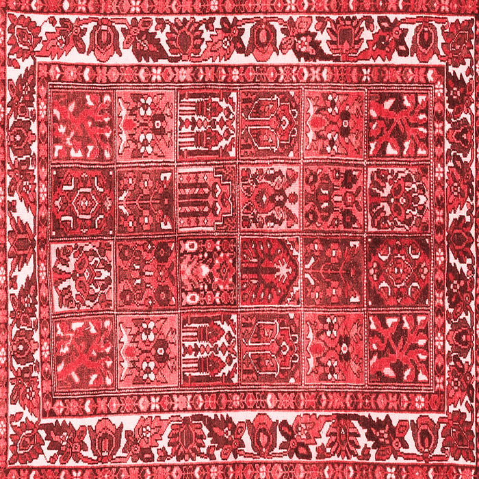 Machine Washable Persian Red Traditional Rug, wshtr4516red
