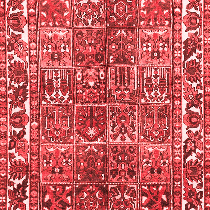 Machine Washable Persian Red Traditional Rug, wshtr4516red