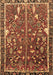 Machine Washable Animal Brown Traditional Rug, wshtr4517brn