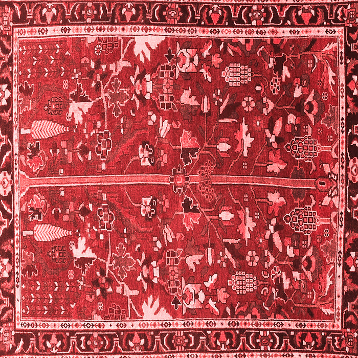 Animal Red Traditional Rug, tr4517red