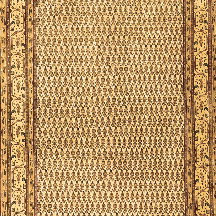 Machine Washable Persian Brown Traditional Rug, wshtr4518brn