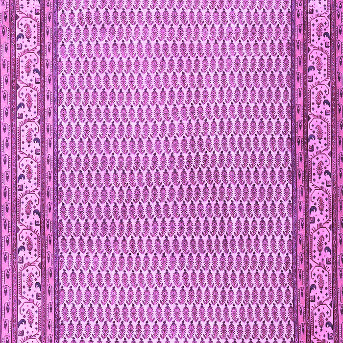 Machine Washable Persian Purple Traditional Area Rugs, wshtr4518pur