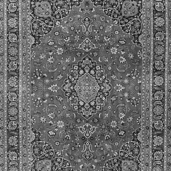 Medallion Gray Traditional Rug, tr4519gry