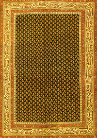 Persian Yellow Traditional Rug, tr451yw