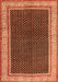 Persian Orange Traditional Rug, tr451org