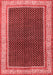 Persian Red Traditional Area Rugs