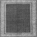 Serging Thickness of Persian Gray Traditional Rug, tr451gry