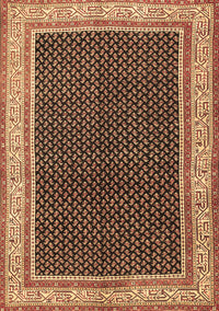 Persian Brown Traditional Rug, tr451brn