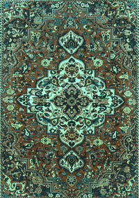 Persian Turquoise Traditional Rug, tr4520turq