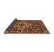 Sideview of Persian Brown Traditional Rug, tr4520brn