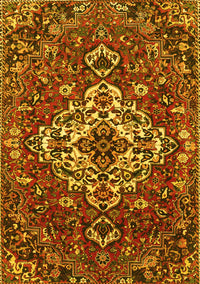 Persian Yellow Traditional Rug, tr4520yw